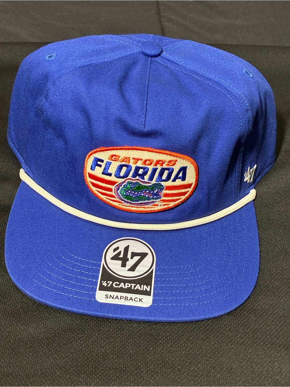 Florida Gators '47 Captain Classic Round Patch Logo Snapback Hat